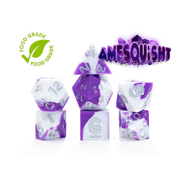 7 - Die Set Anti - Stress Dice, Amesquisht - Gate Keeper Games - 1