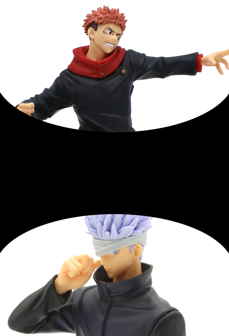 Satoru Gojo and YujI Itadori Jujustu Kaisen Collectibles