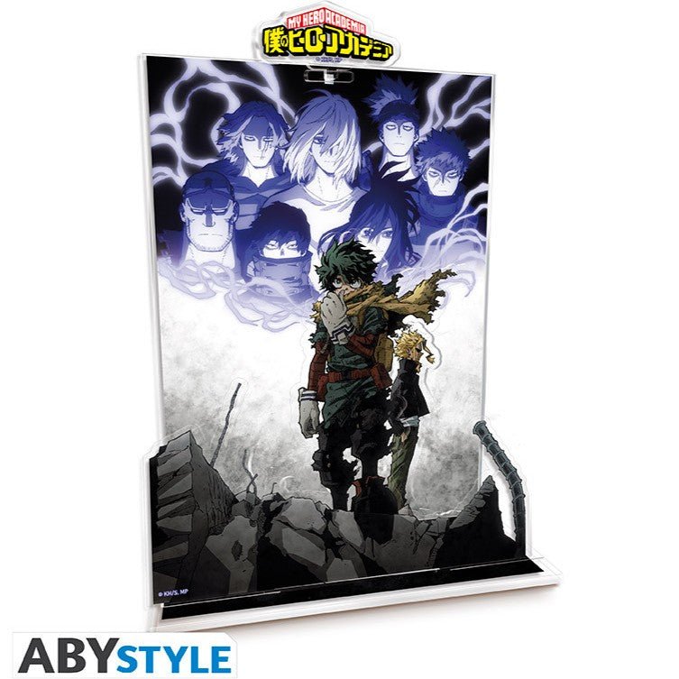 ABYstyle Acryl My Hero Academia Deku and All Might Acrylic Print Diorama Figure - Abysse - 1