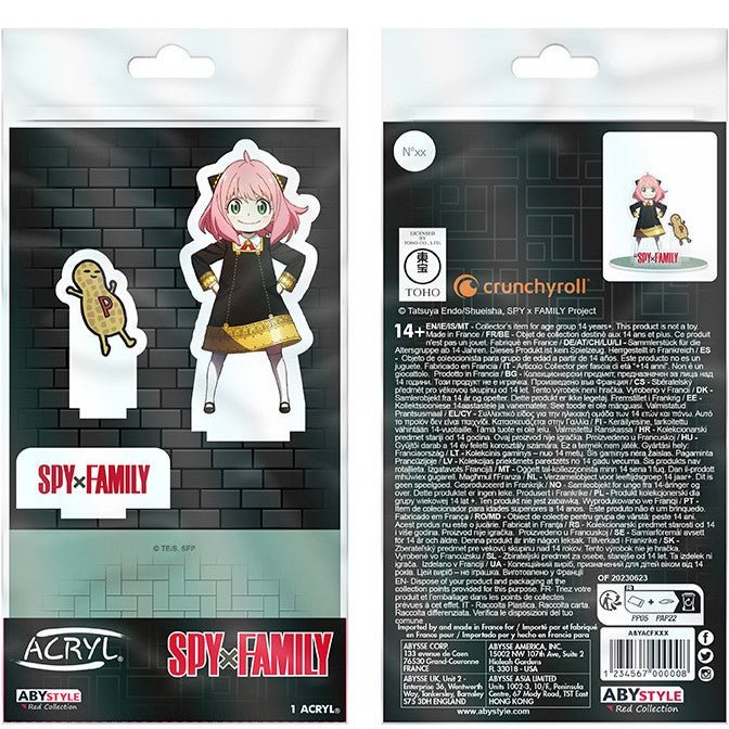 ABYstyle Acryl SPY X FAMILY Anya Forger Acrylic Print Figure - Abysse - 2
