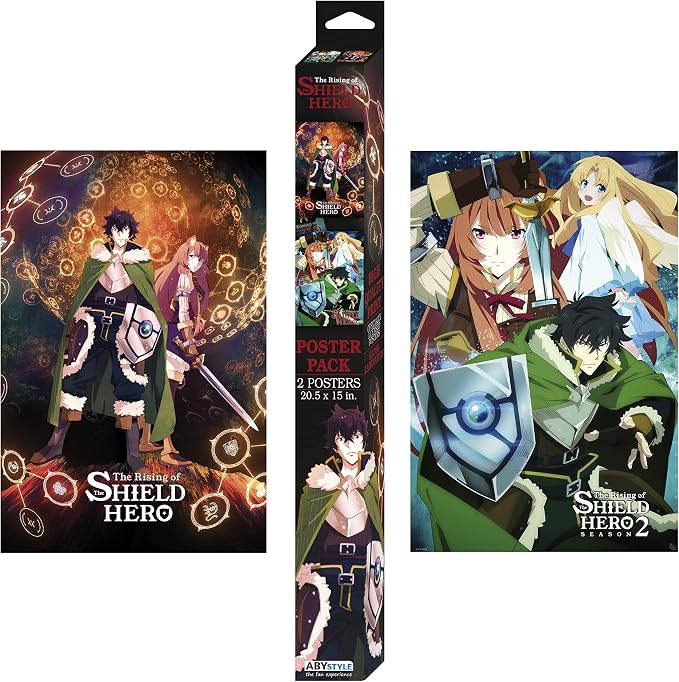 ABYstyle The Rising of the Shield Hero Boxed Poster Set - Abysse - 1