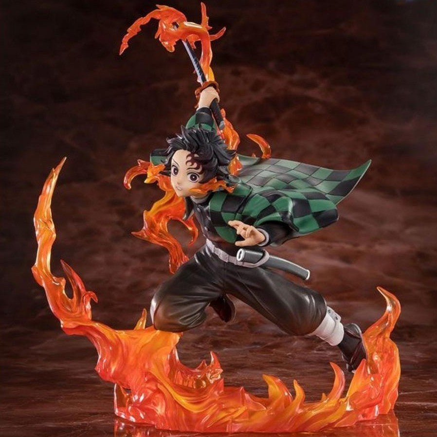 Bandai Tamashii Nations Figuarts Zero Rengoku's Sword Guard Version Tanjiro Kamado Figure - Bandai - 1
