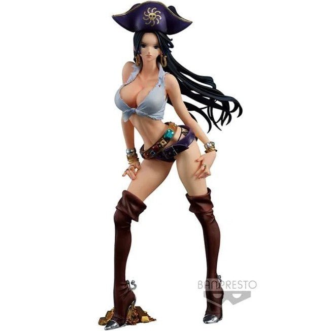 Banpresto One Piece Chronicle Flag Diamond Ship Boa Hancock Anime Figure - Banpresto - 1