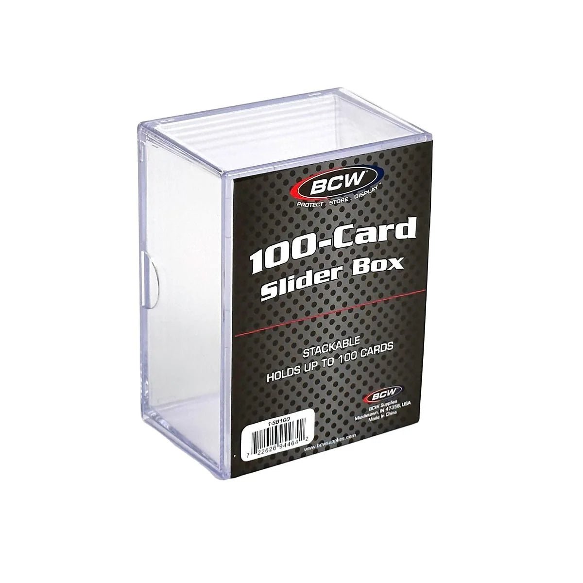BCW 2 - Piece Slider Box, 100 Count - BCW - 1