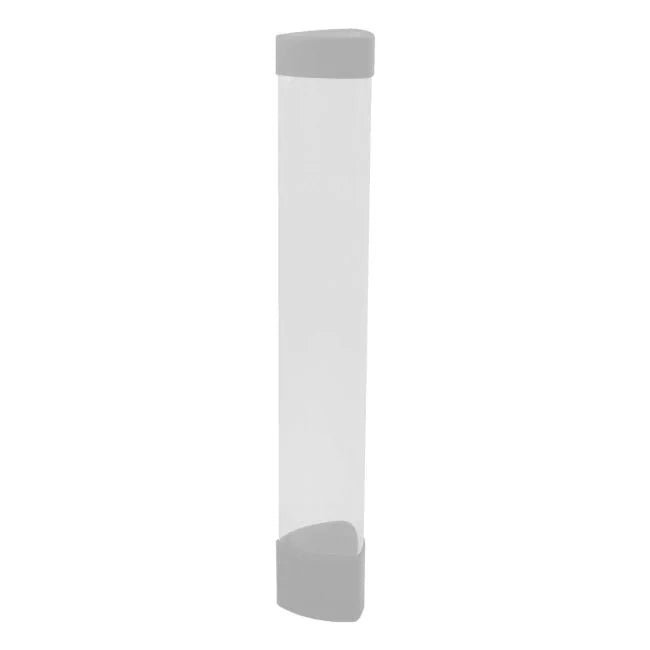 BCW Playmat Tube with Dice Cap, White/Clear - BCW - 1