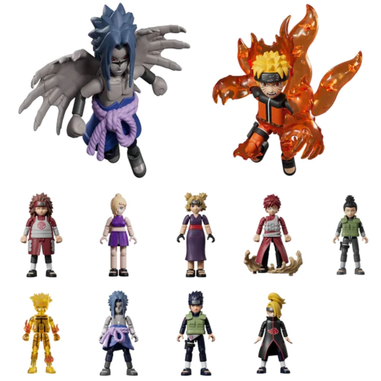 Blokees Naruto Shippuden GV03 Heart of a Ninja 4-inch Gravity Blind Box Model Kit - Blokees - 1