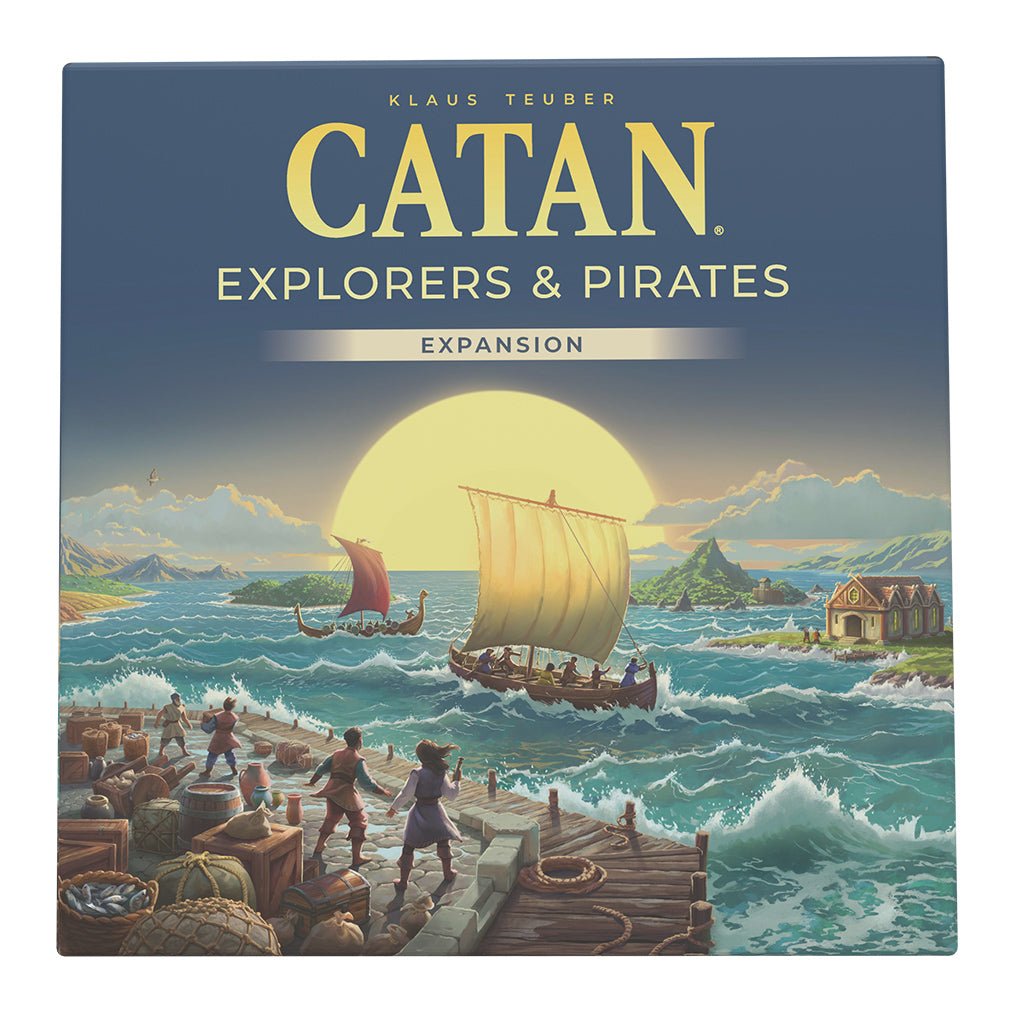 CATAN® Explorers & Pirates Board Game Expansion - Catan Studio - 1