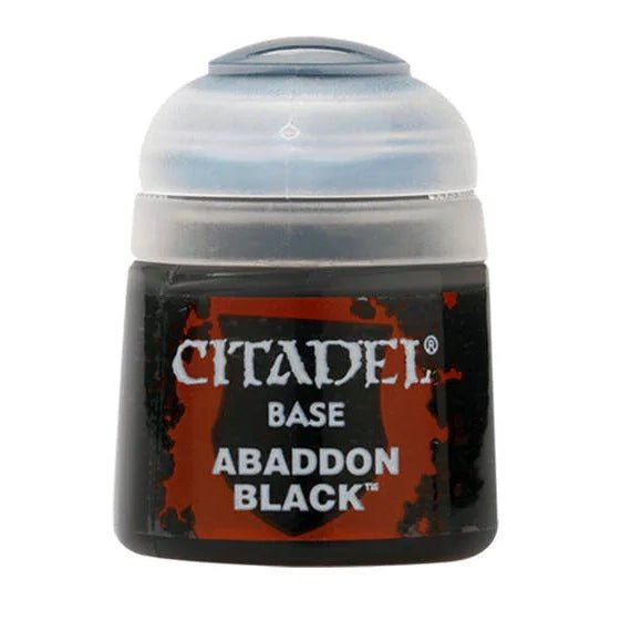 Citadel Base Abaddon Black Paint, 12ml - Citadel - 1
