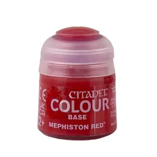 Citadel Mephiston Red Base Paint, 12ml - Games Workshop - 1