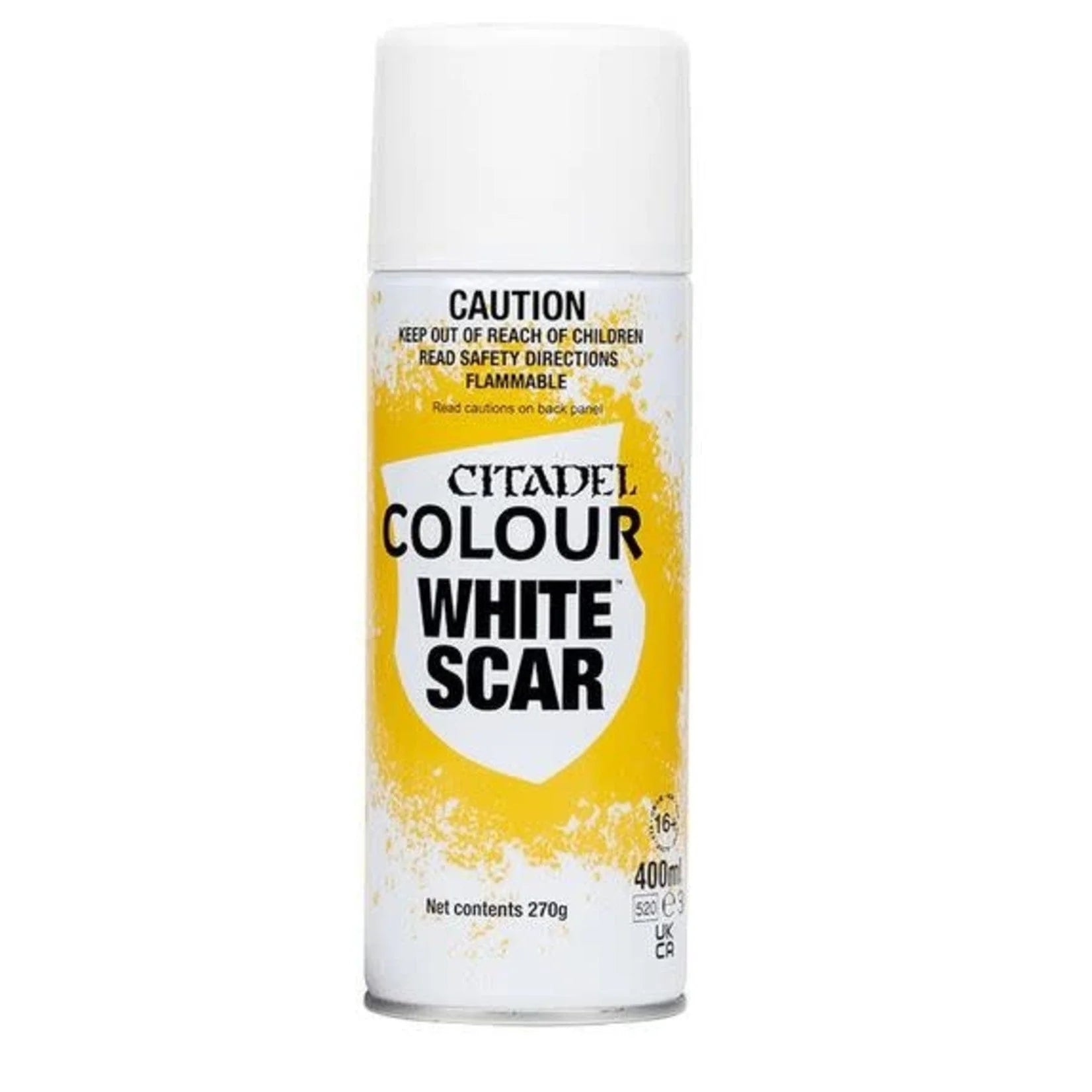 Citadel White Scar Priming Basecoat Spray Paint - Games Workshop - 1