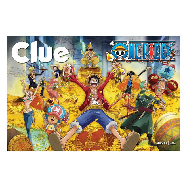Clue One Piece Find Hidden Pirate Treasure Board Game - USAopoly - 1