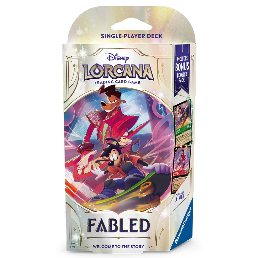 Disney Lorcana Fabled Amber & Sapphire Starter Deck - Ravensburger - 1