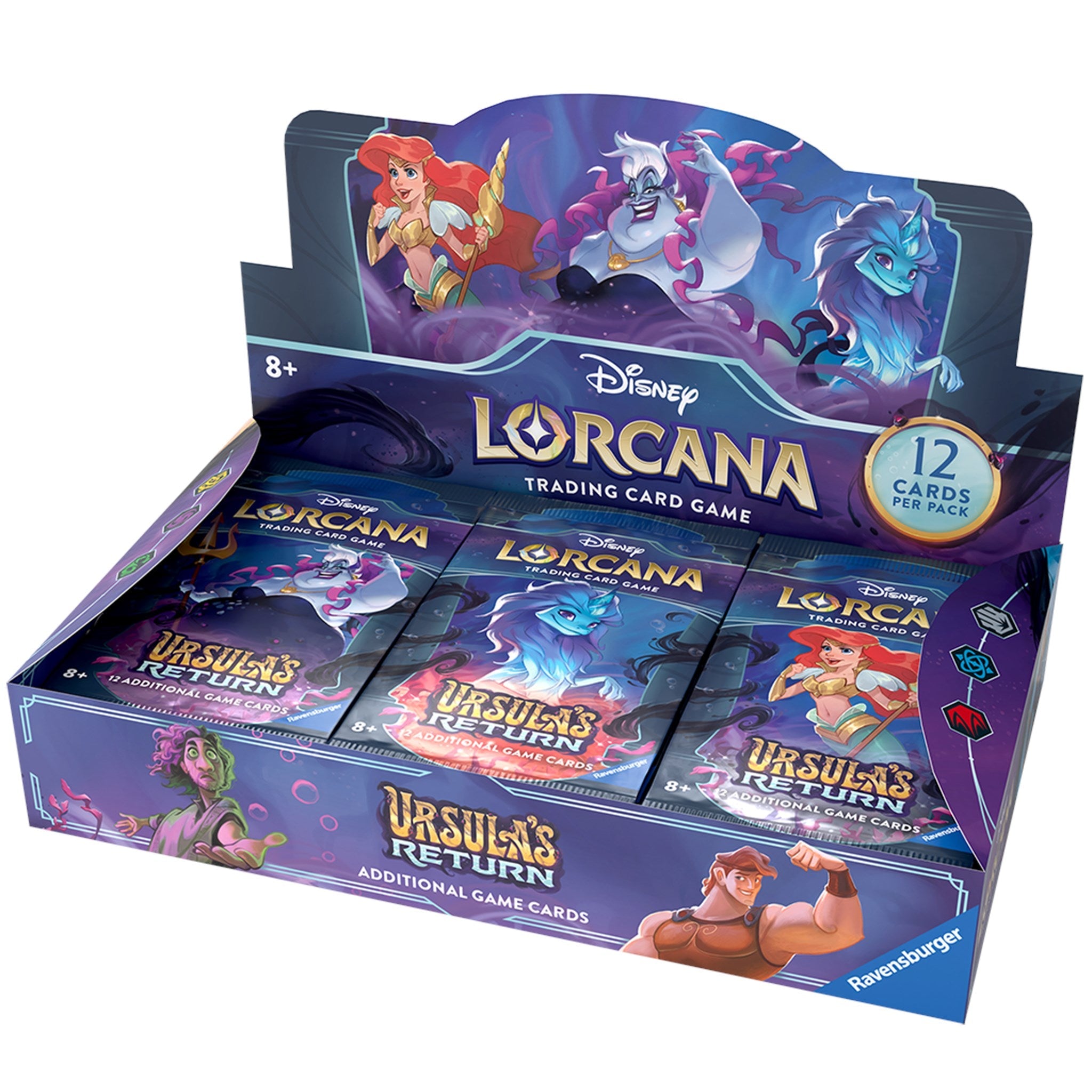 Disney Lorcana Ursula's Return Booster Box Display - Disney - 1
