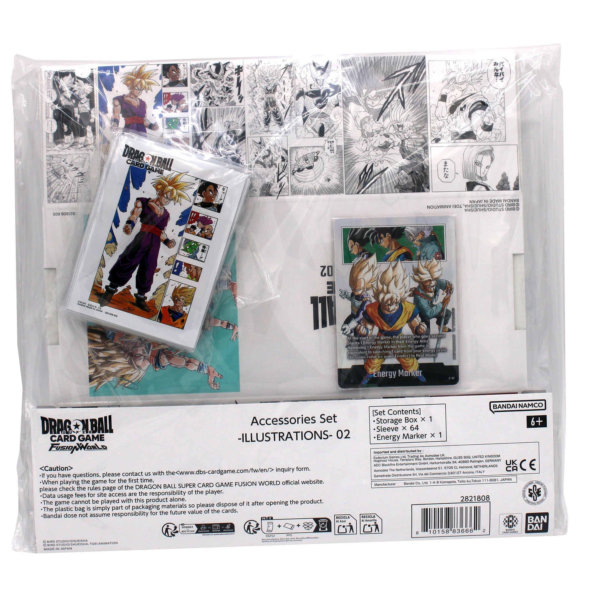Dragon Ball Super: Fusion World TCG Manga Accessory Set 02 - Bandai - 1