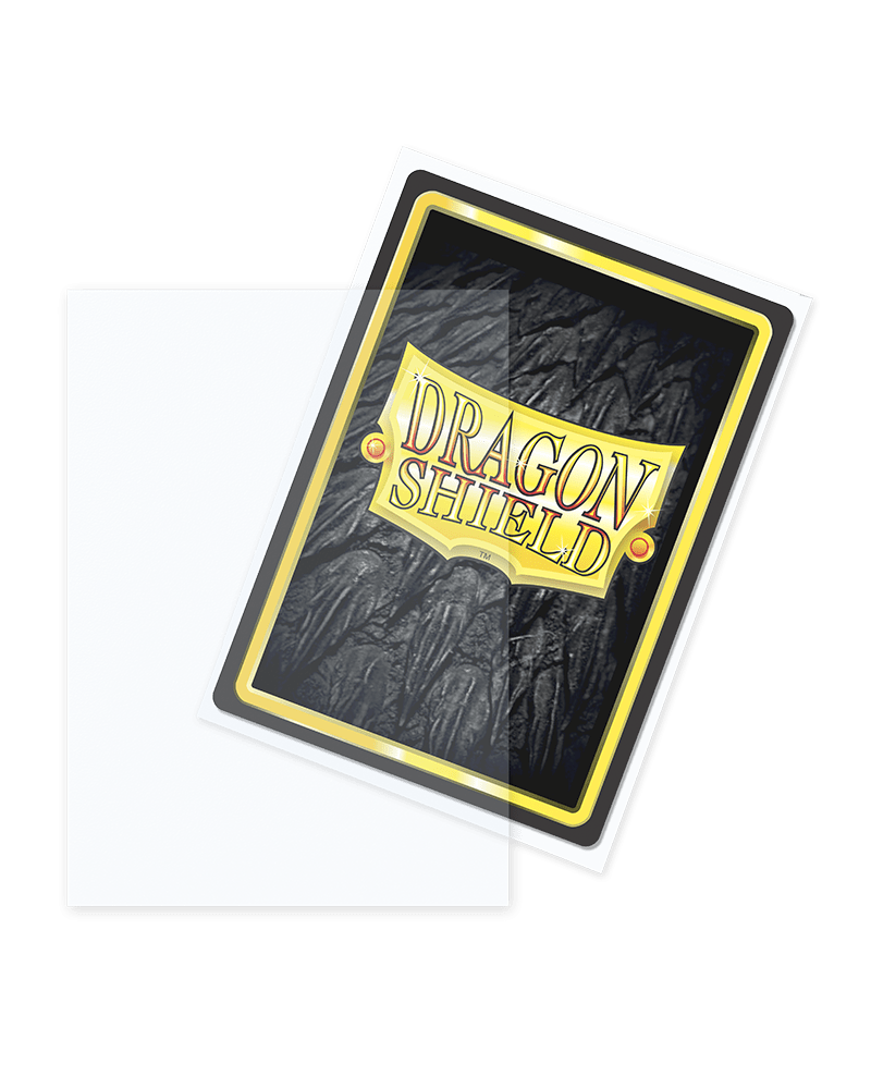 Dragon Shield 100ct Outer Sleeves, Clear Matte (Standard) - Dragon Shield - 2