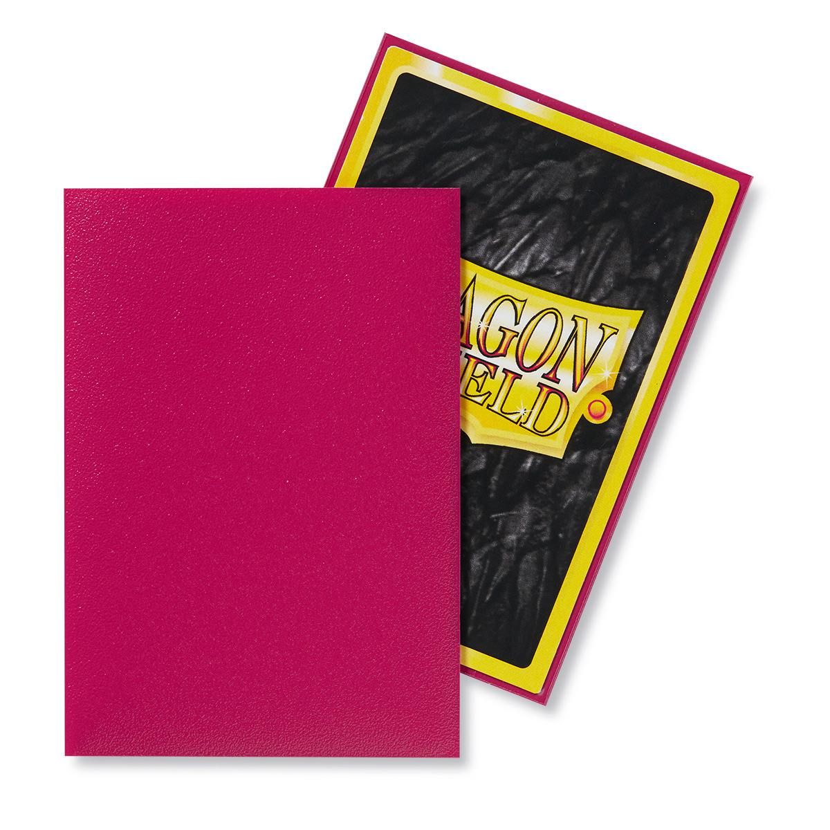 Dragon Shield: Japanese Size 60ct Sleeves - Magenta (Matte) - Dragon Shield - 1