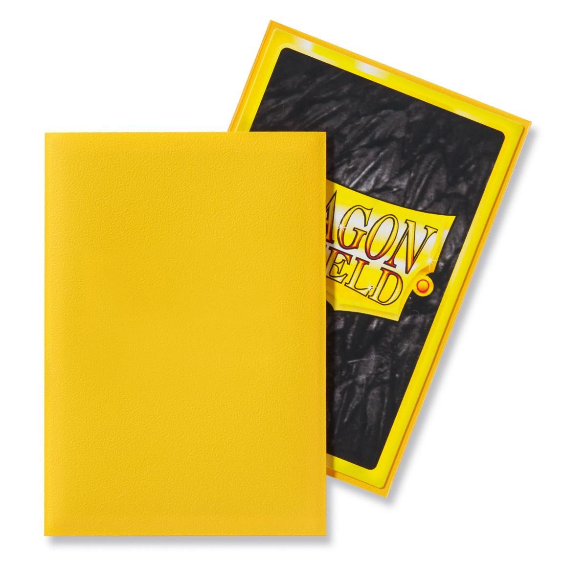 Dragon Shield Japanese Size 60ct Sleeves - Yellow (Matte) - Dragon Shield - 2