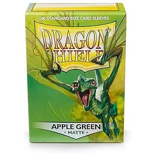 Dragon Shield: Standard 100ct Sleeves - Apple Green (Matte) - Arcane Tinmen - 1
