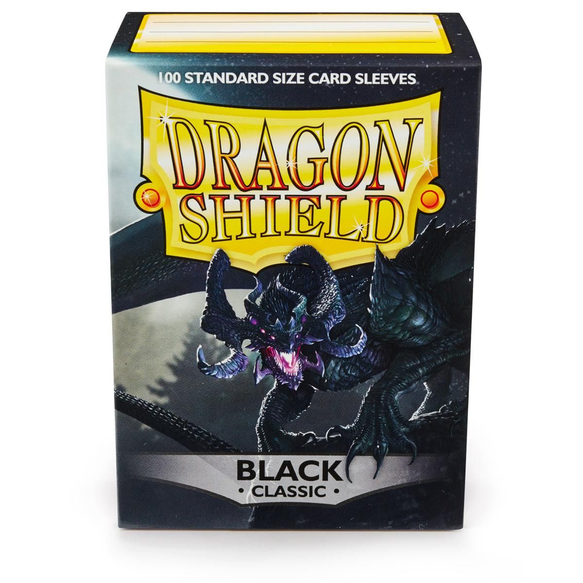 Dragon Shield: Standard 100ct Sleeves - Black (Classic) - Arcane Tinmen - 1