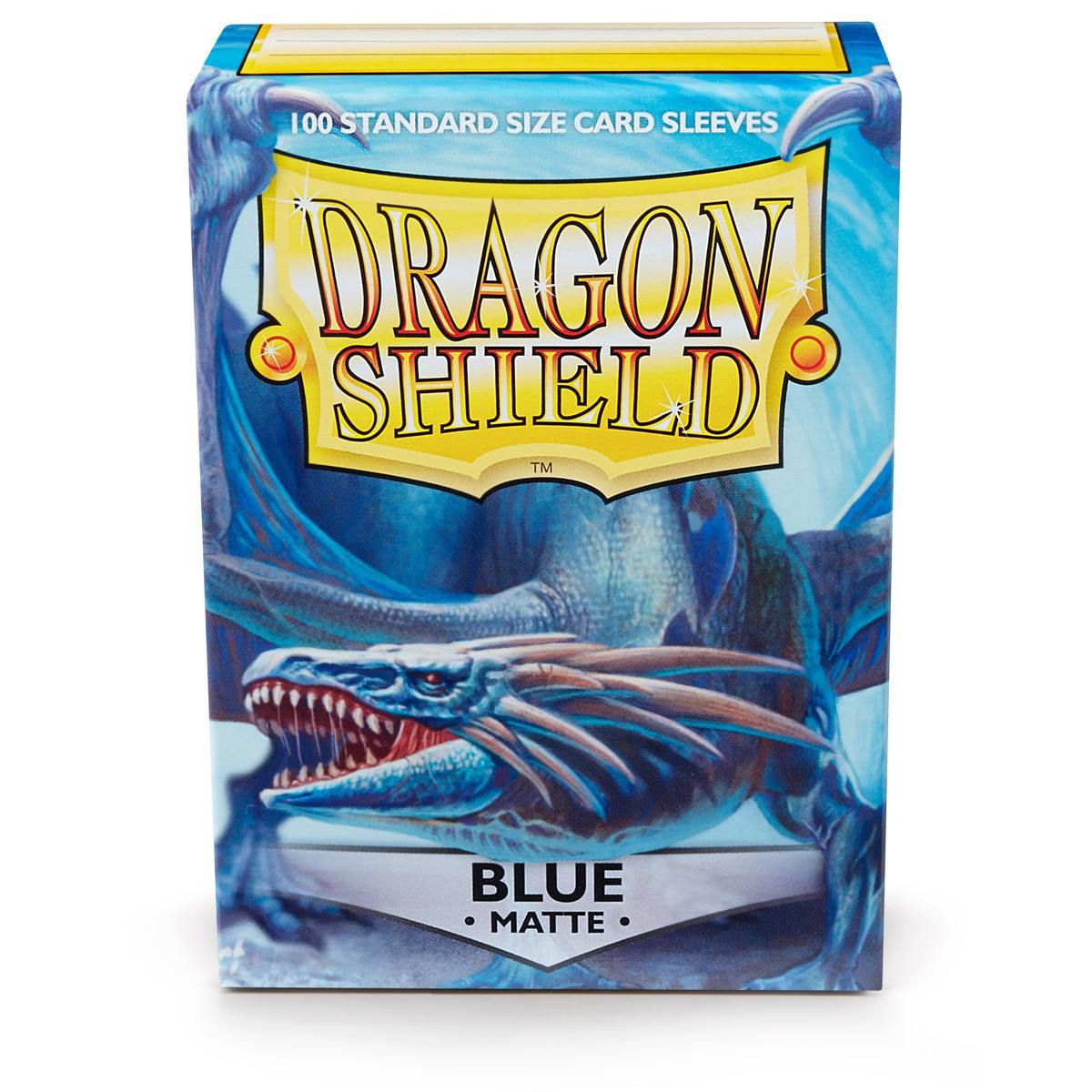 Dragon Shield: Standard 100ct Sleeves - Blue (Matte) - Arcane Tinmen - 1