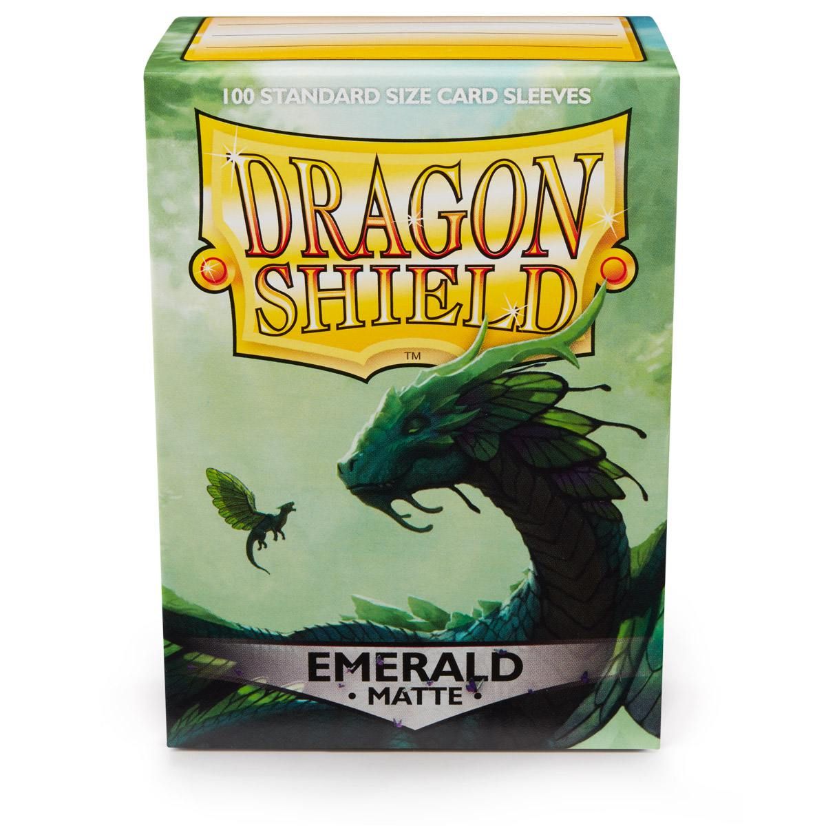 Dragon Shield Standard 100ct Sleeves, Emerald (Matte) - Arcane Tinmen - 1