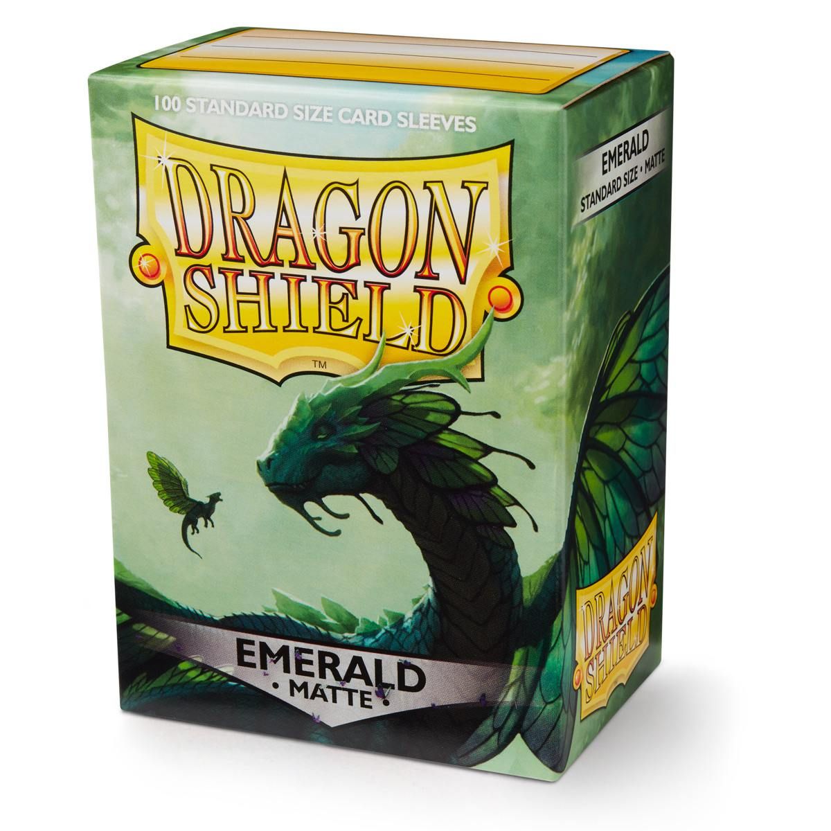 Dragon Shield Standard 100ct Sleeves, Emerald (Matte) - Arcane Tinmen - 2