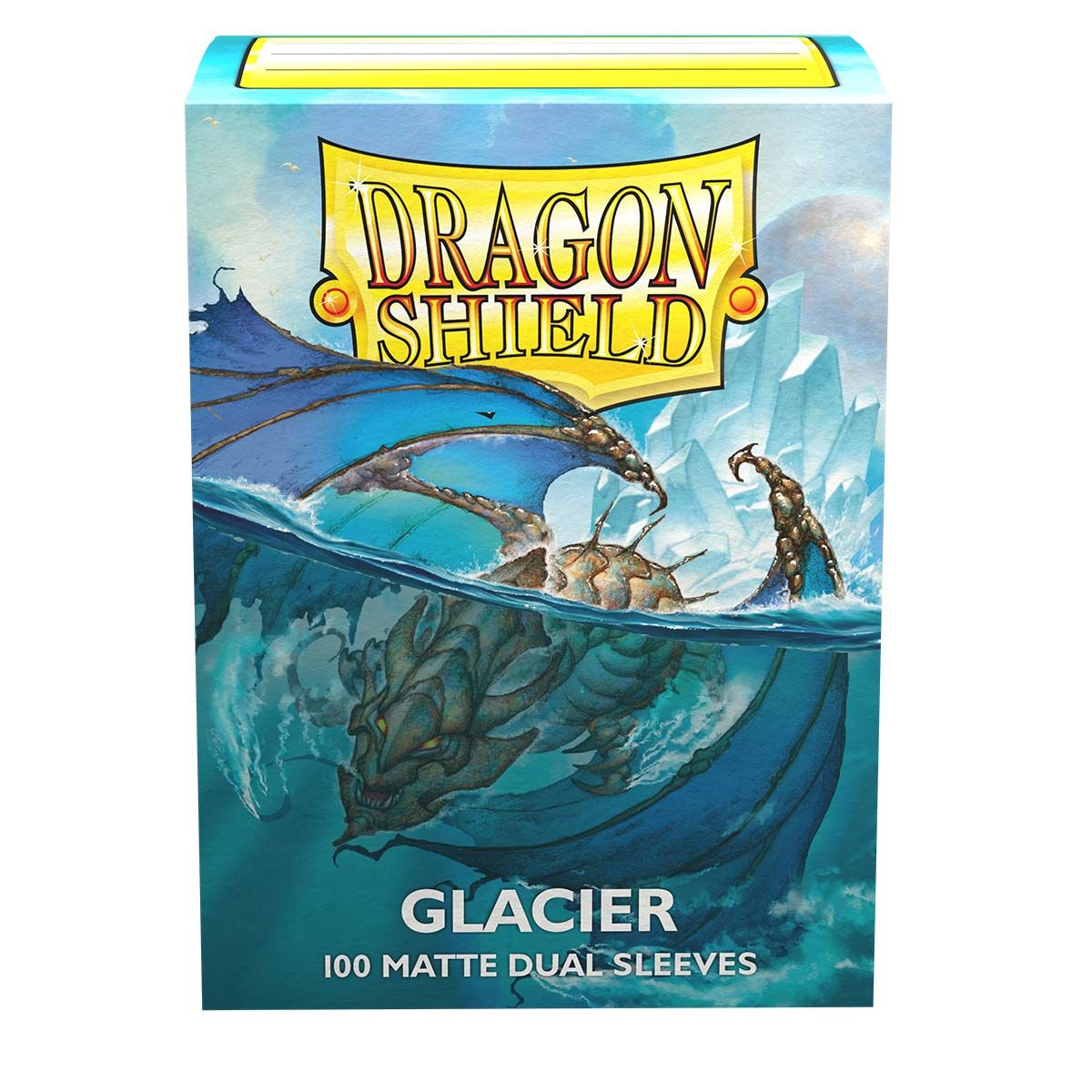 Dragon Shield: Standard 100ct Sleeves - Glacier (Dual Matte) - Arcane Tinmen - 2