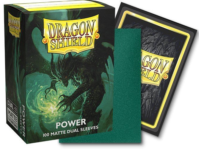 Dragon Shield Standard 100ct Sleeves. Power (Dual Matte) - Arcane Tinmen - 1