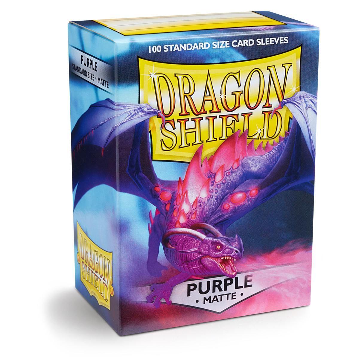 Dragon Shield Standard 100ct Sleeves, Purple (Matte) - Arcane Tinmen - 2