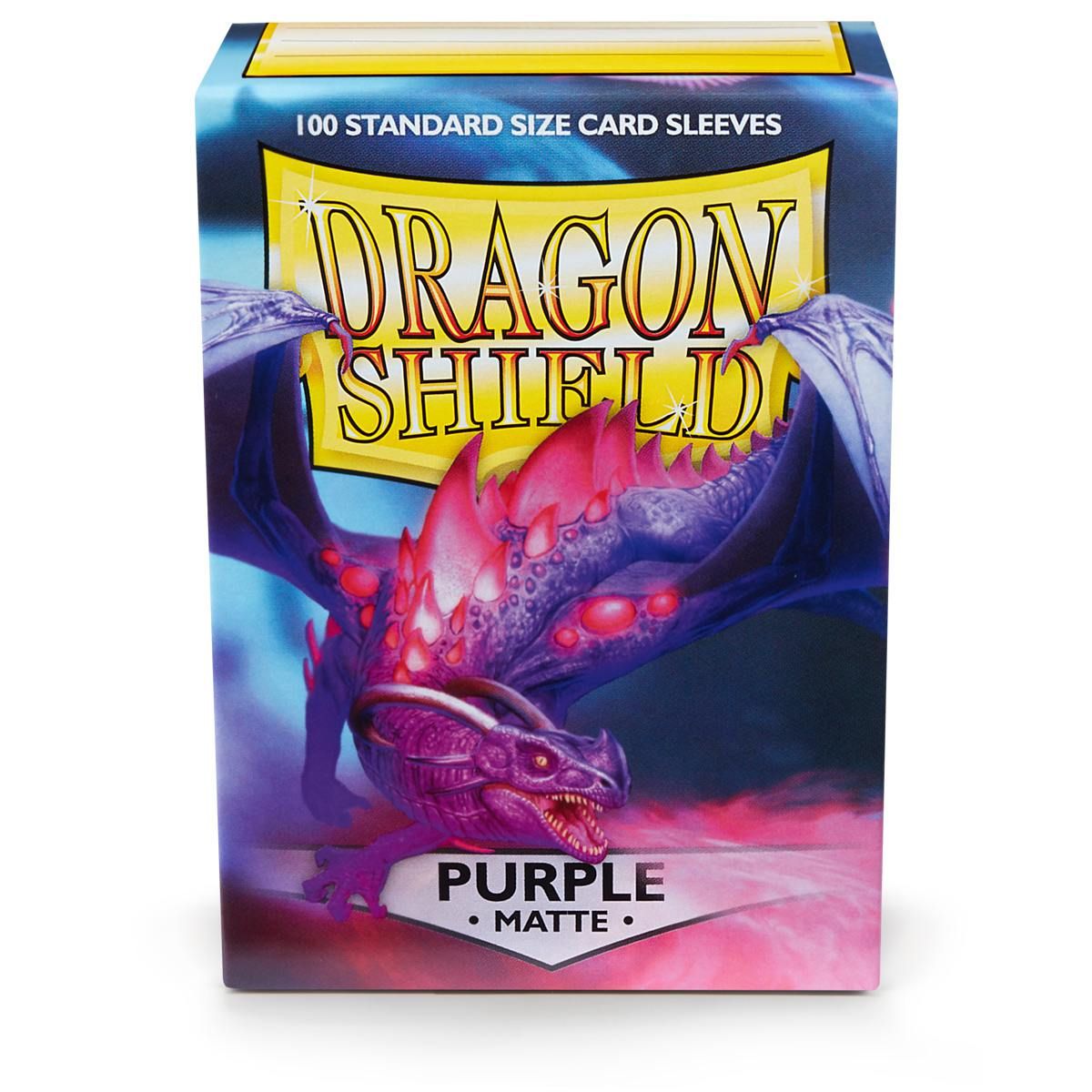Dragon Shield Standard 100ct Sleeves, Purple (Matte) - Arcane Tinmen - 1