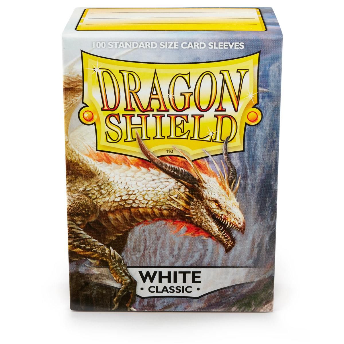 Dragon Shield: Standard 100ct Sleeves - White (Classic) - Arcane Tinmen - 1
