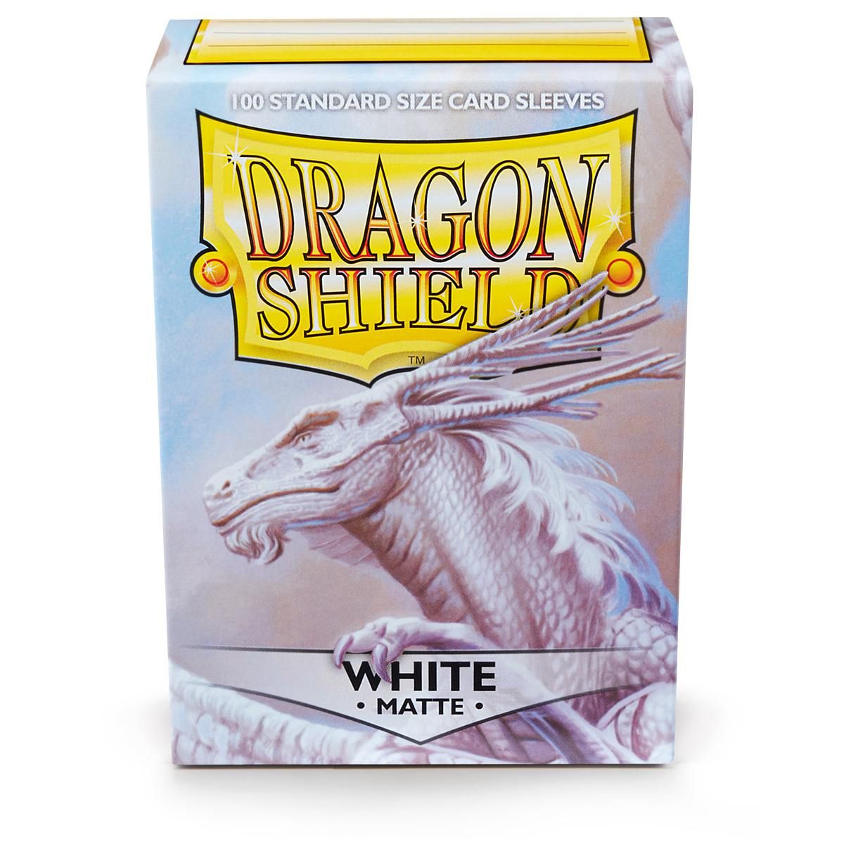 Dragon Shield Standard 100ct Sleeves - White (Matte) - Arcane Tinmen - 1