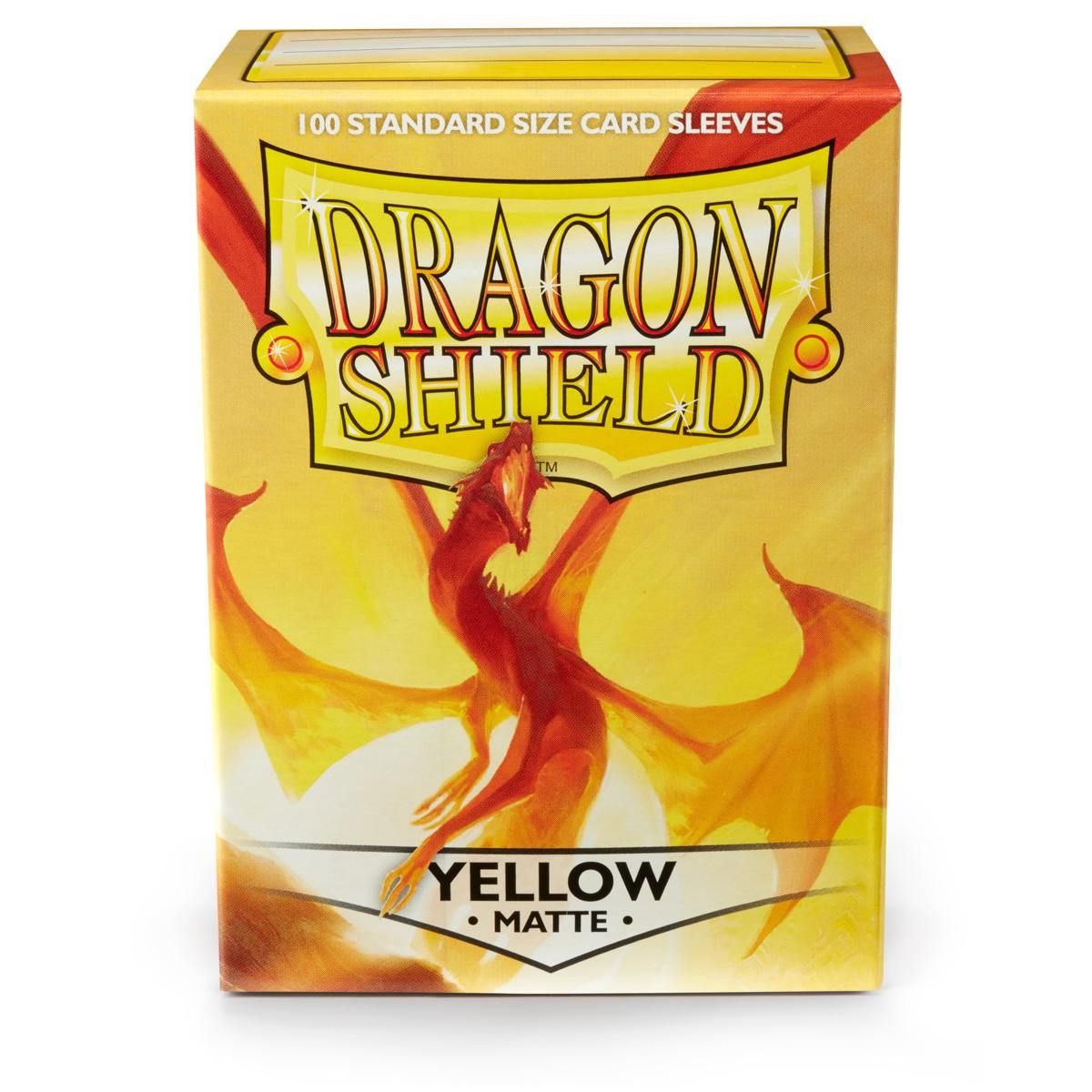 Dragon Shield Standard 100ct Sleeves - Yellow (Matte) - Arcane Tinmen - 1