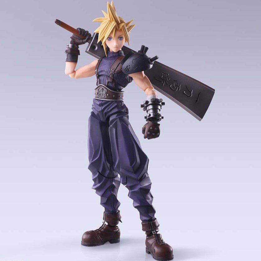 Final Fantasy VII Bring Arts Cloud Strife Hardedge Version Action Figure - Square Enix - 1