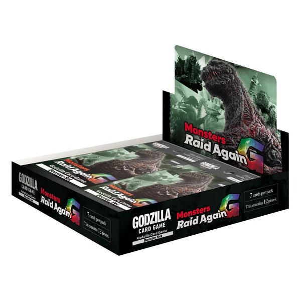 Godzilla TCG Monsters Raid Again Set 2 Booster Display Box - Bushiroad - 1