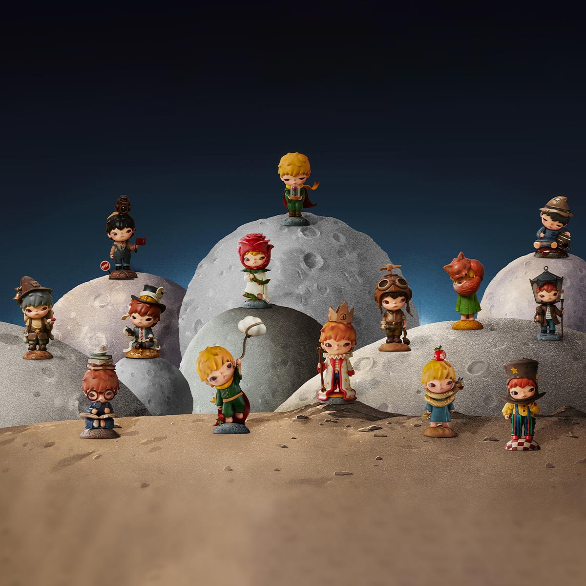 Hirono×Le Petit Prince Series Figures (Blind Box) - POP MART - 2