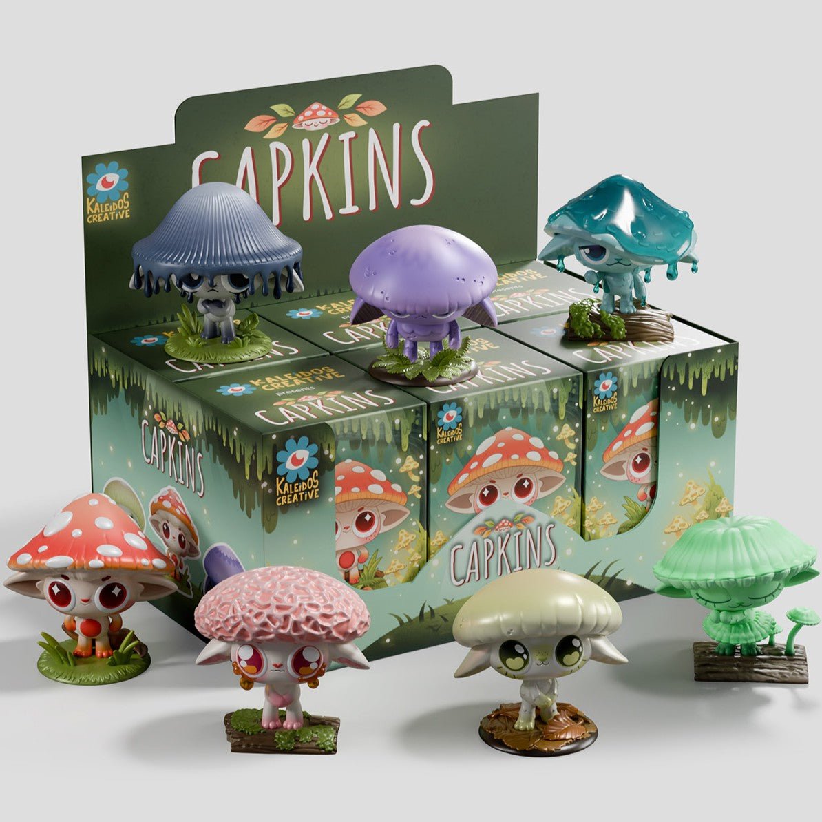 Kaleidos Capkins Series 1 Figure (Blind Box) - Kaleidos - 1
