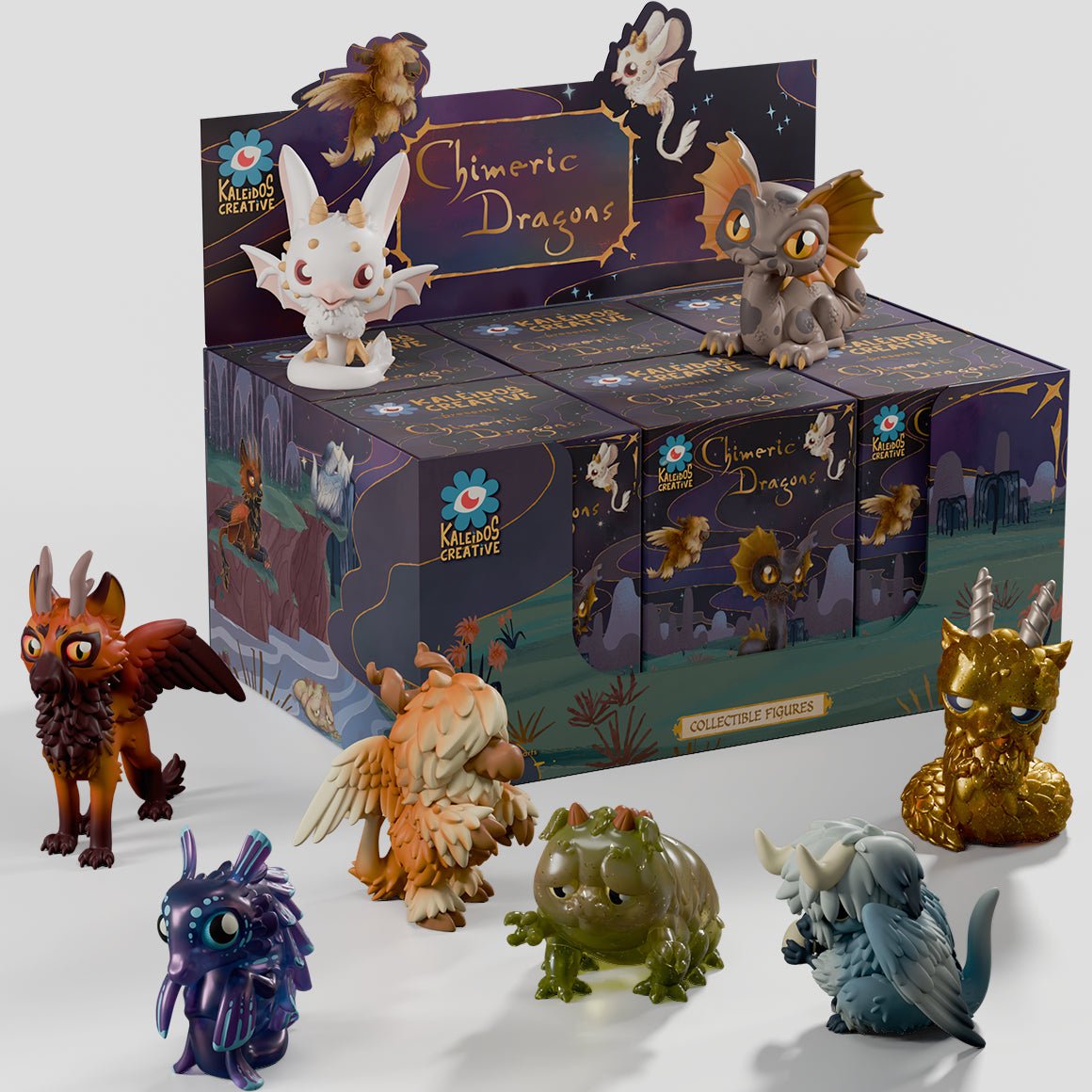 Kaleidos Chimeric Dragons Figure (Blind Box) - Kaleidos - 1