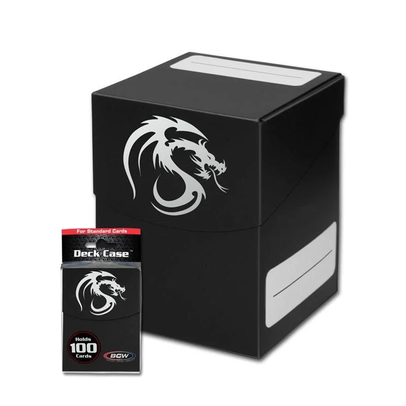 Large Card Deck Case, Black - BCW - 1