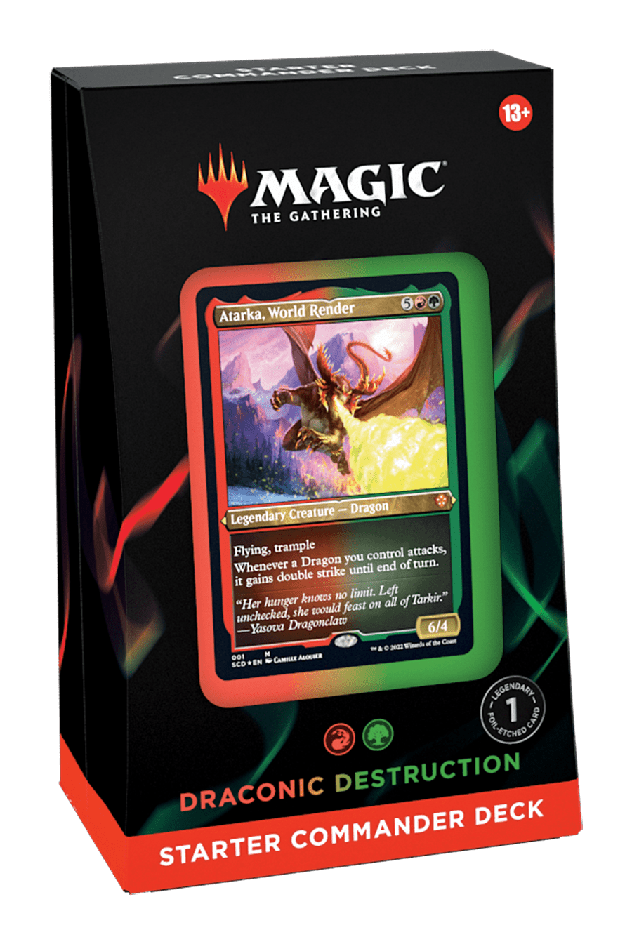 Magic the Gathering Draconic Destruction Starter Commander Deck - Magic: The Gathering - 2