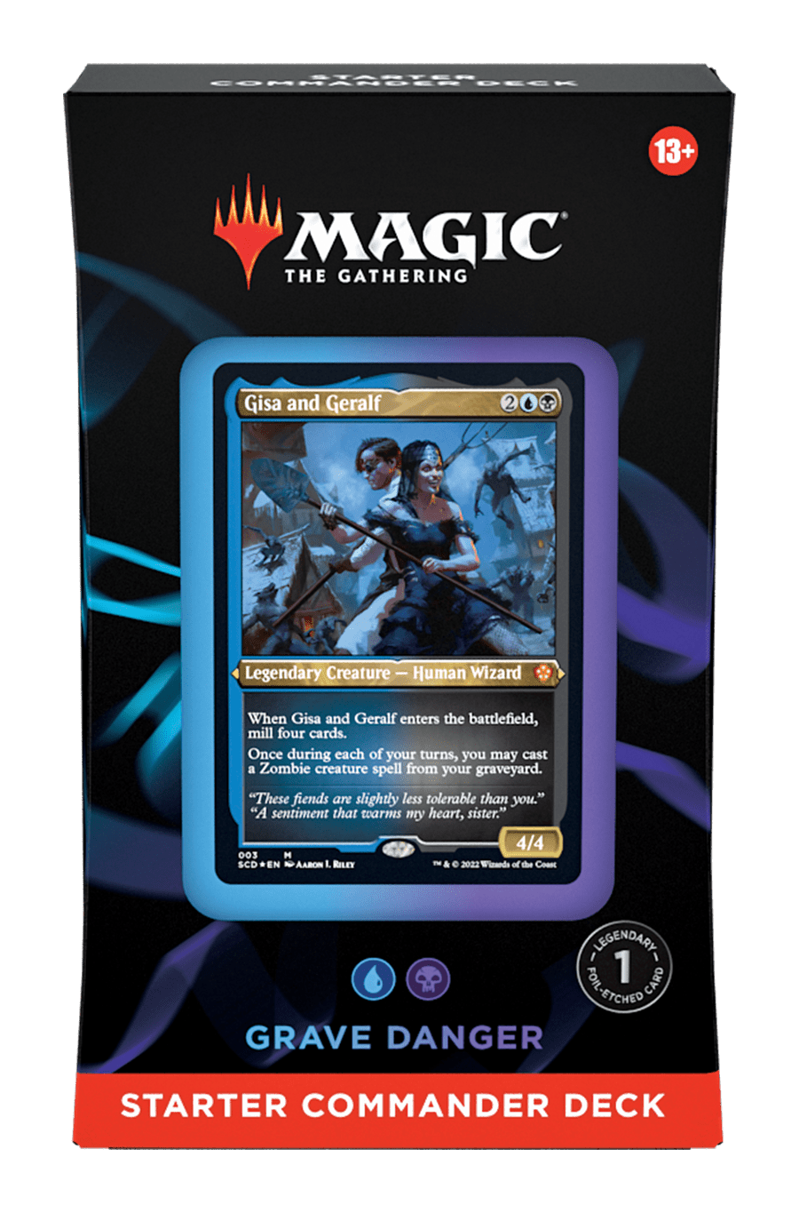Magic the Gathering Grave Danger Starter Commander Deck - Magic: The Gathering - 1