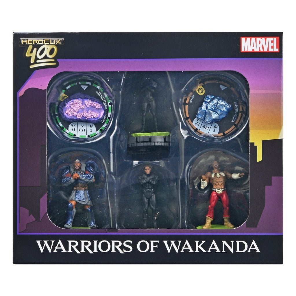 Marvel HeroClix 400 Warriors of Wakanda Figures - Wizkids - 1