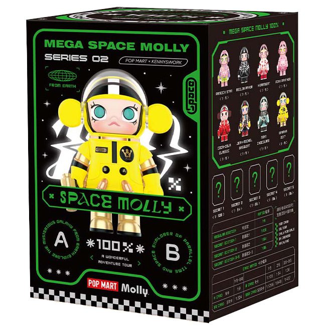 POP MART Mega Space Molly 100% Series 2-B Blind Box Figure