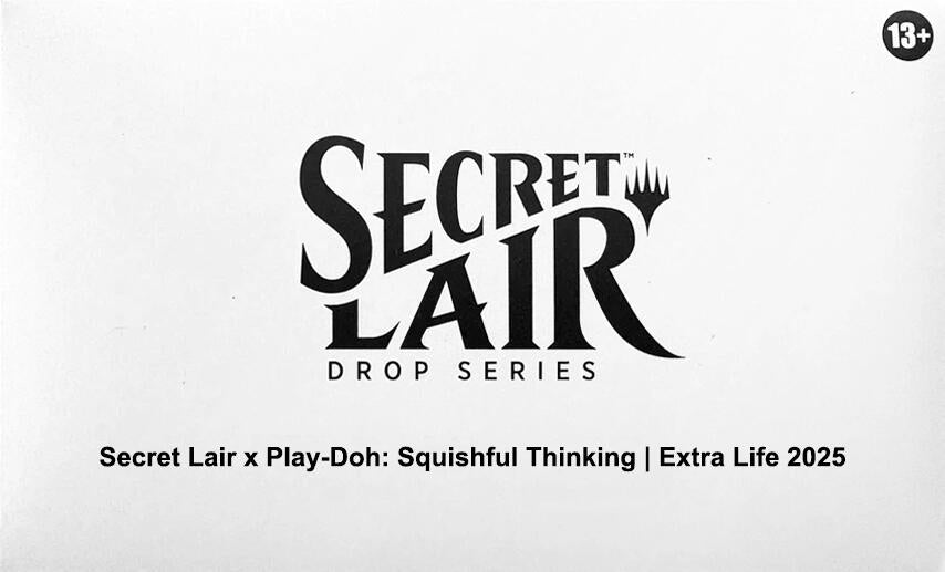 MTG Secret Lair x Play - Doh Squishful Thinking (Extra Life 2025 - Non - Foil Edition) - Wizards of the Coast - 2