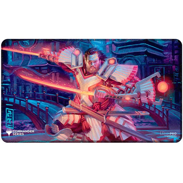 MTG Stitched Commander Series Isshin, Two Heavens as One Playmat - Ultra PRO - 1