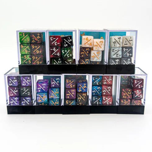 Mystery Dice Goblin Split Box +/+ and - / - Counter Dice - Mystery Dice Goblin - 1