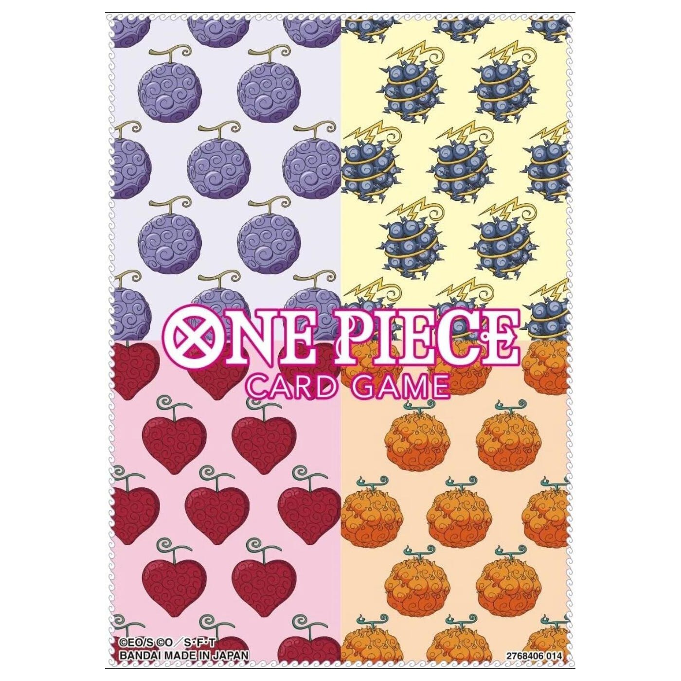 One Piece TCG Devil Fruit Official Bandai 70ct Card Sleeves - Bandai - 1