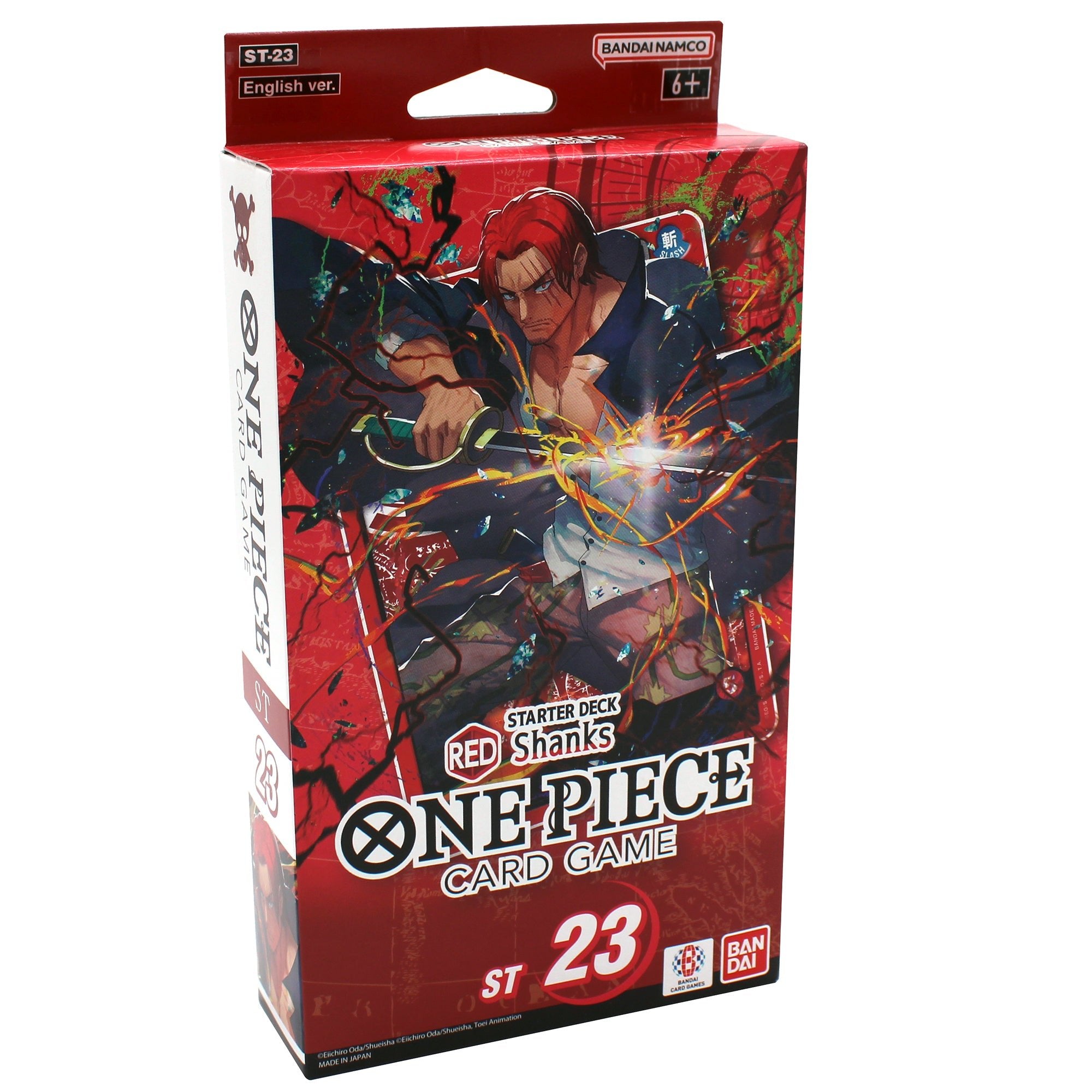 one piece tcg shanks deck ST23 Starter Red The One Piece Card Game Starter Deck is an ideal entry for fans of the popular anime and manga One Piece TCG Red Shanks