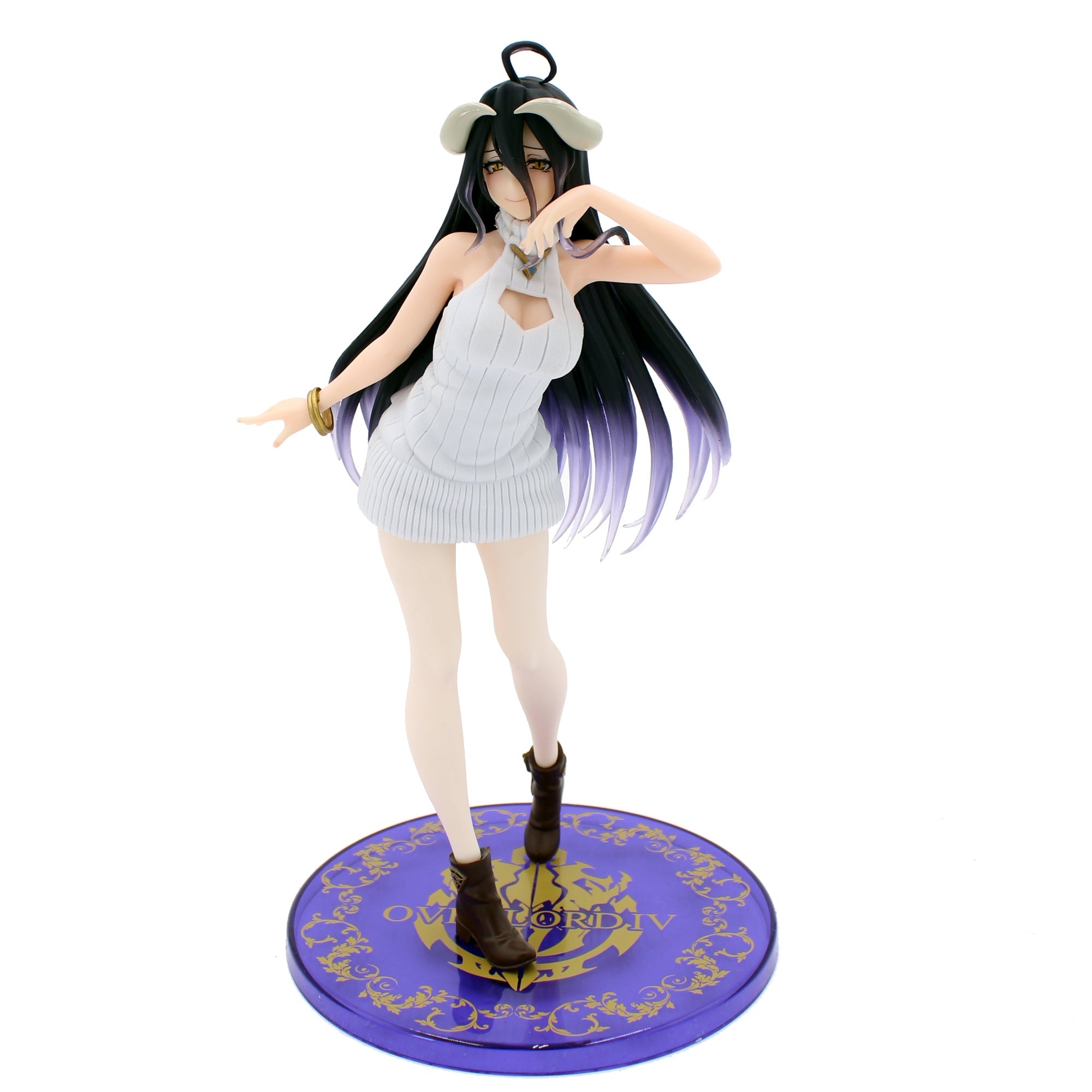 Overlord IV Coreful Figure Albedo Knit Dress Ver. Anime Figure - Taito - 1