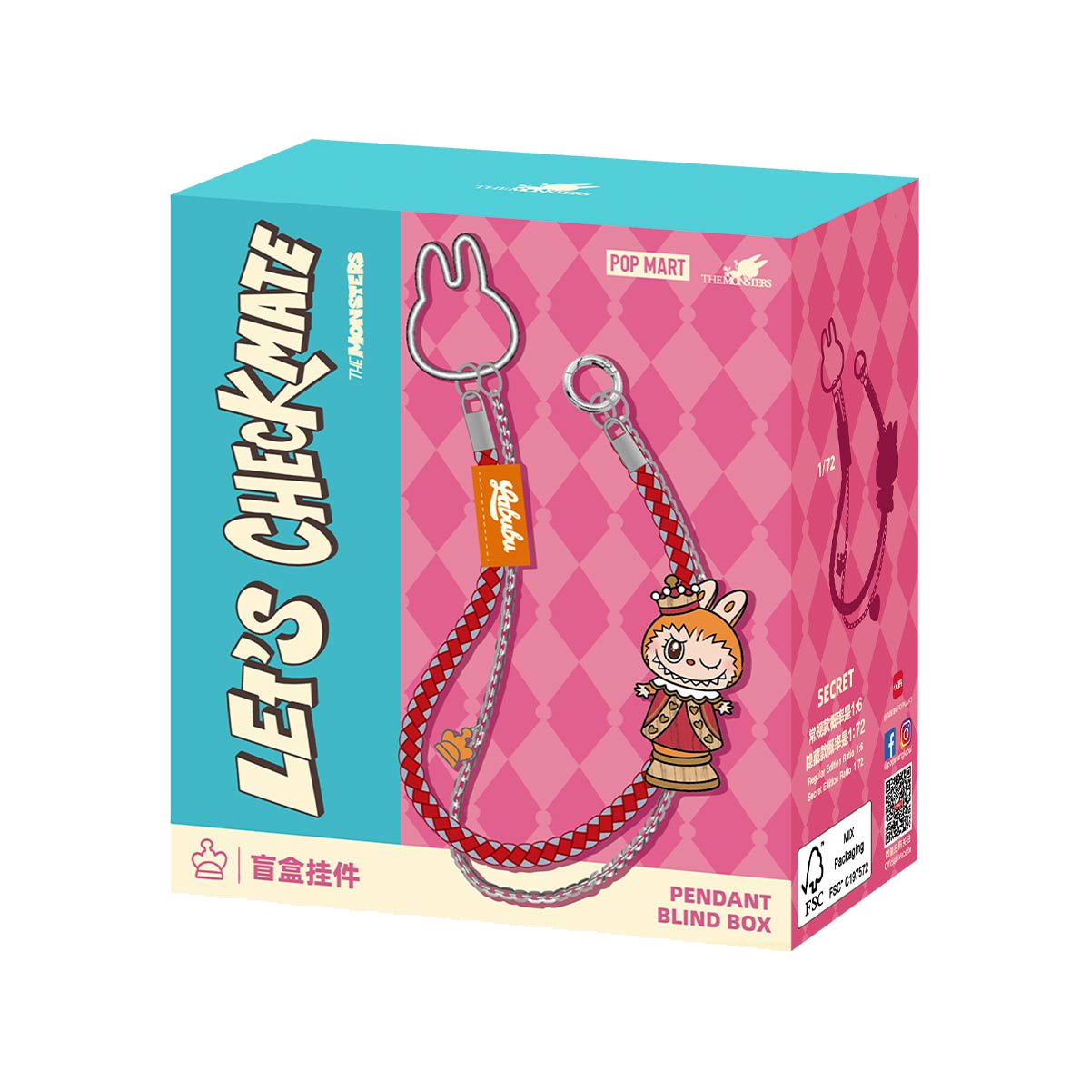 POP MART The Monsters Let's Checkmate Series Pendant Blind Box - POP MART - 1
